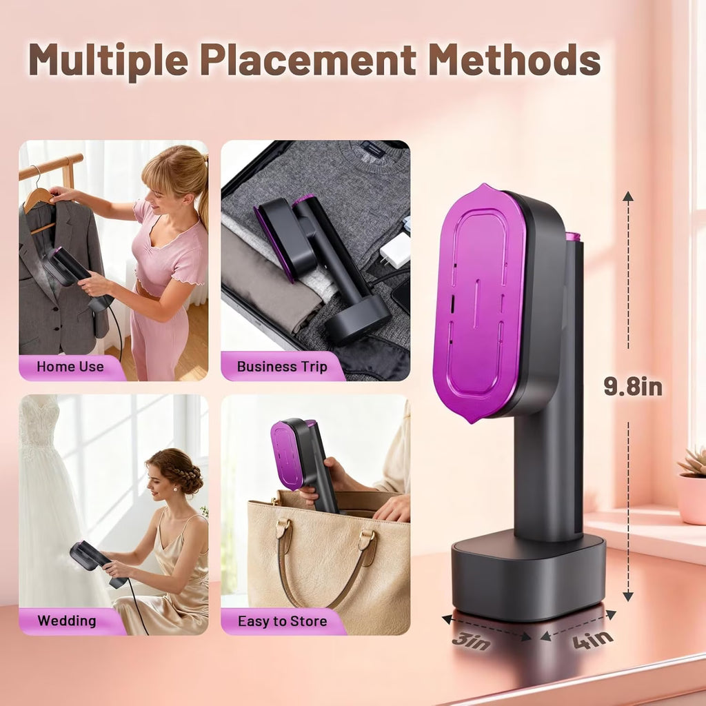 JFengqi Steamer for Clothes, 1300W Portable Handheld Garment Steamer, Auto Shut-off Function, 15s Fast Heat Up, Steam Iron for Home, Travel
