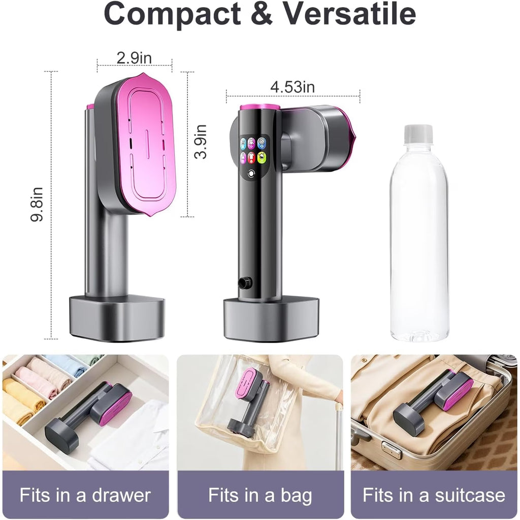 JFengqi Steamer for Clothes, 1300W Portable Handheld Garment Steamer, Auto Shut-off Function, 15s Fast Heat Up, Steam Iron for Home, Travel