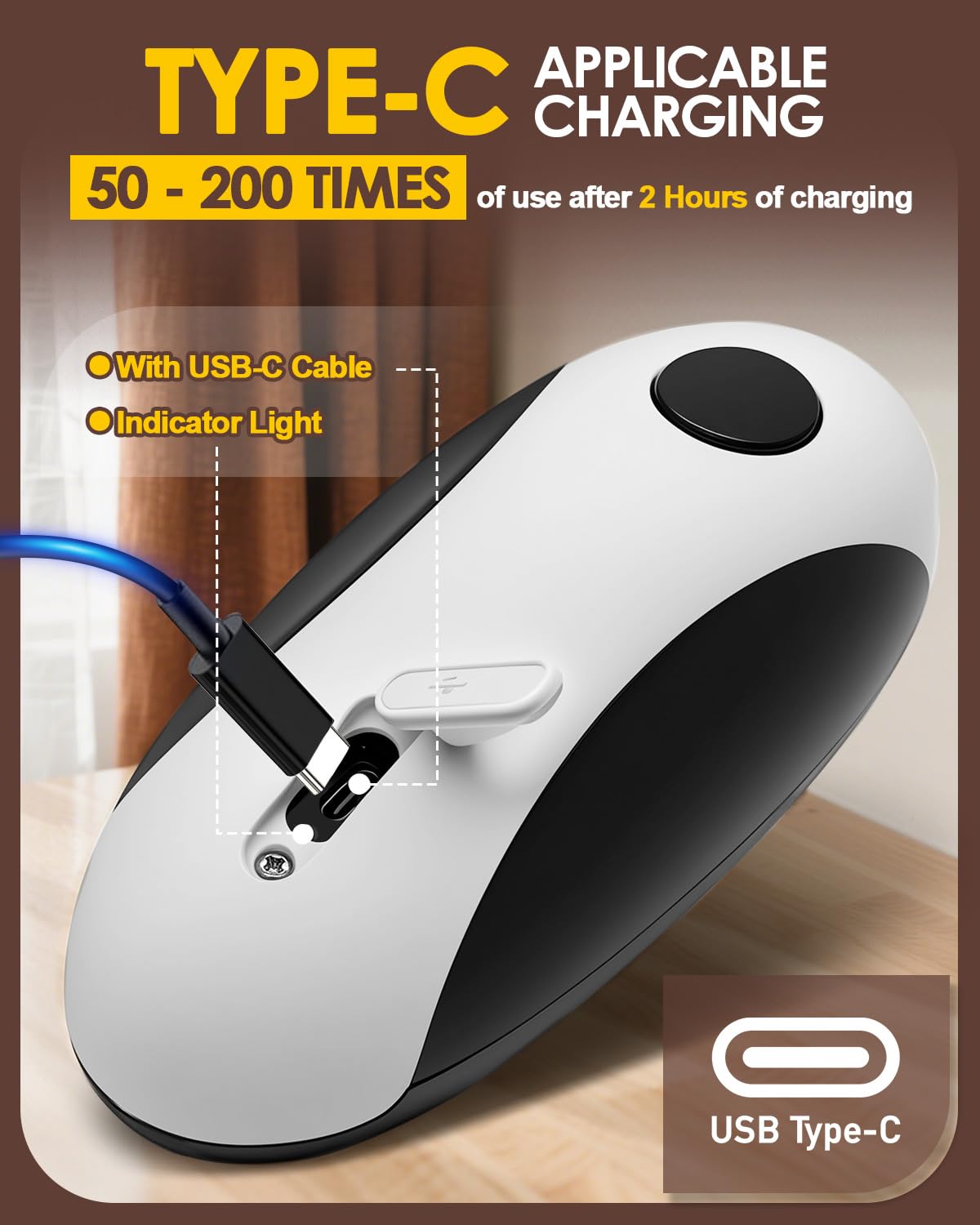 JFengqi Electric Can Opener, One-Touch Automatic Can Opener, Rechargeable, Hands-Free, Fits All Can Sizes, Catch for Kitchen & Seniors with Arthritis